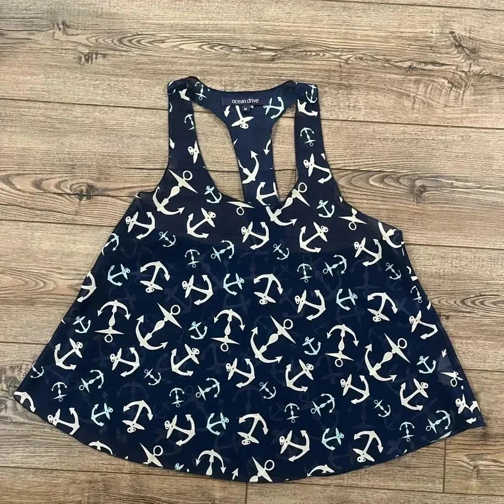 Ocean drive anchor boat/beach top